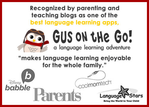 Gus on the Go: Western Armenian Language Learning App for Kids
