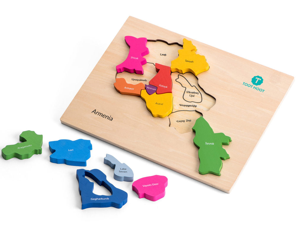Toot Hoot | Armenia Map Puzzle