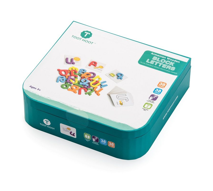 Toot Hoot | Block Letters with Cards