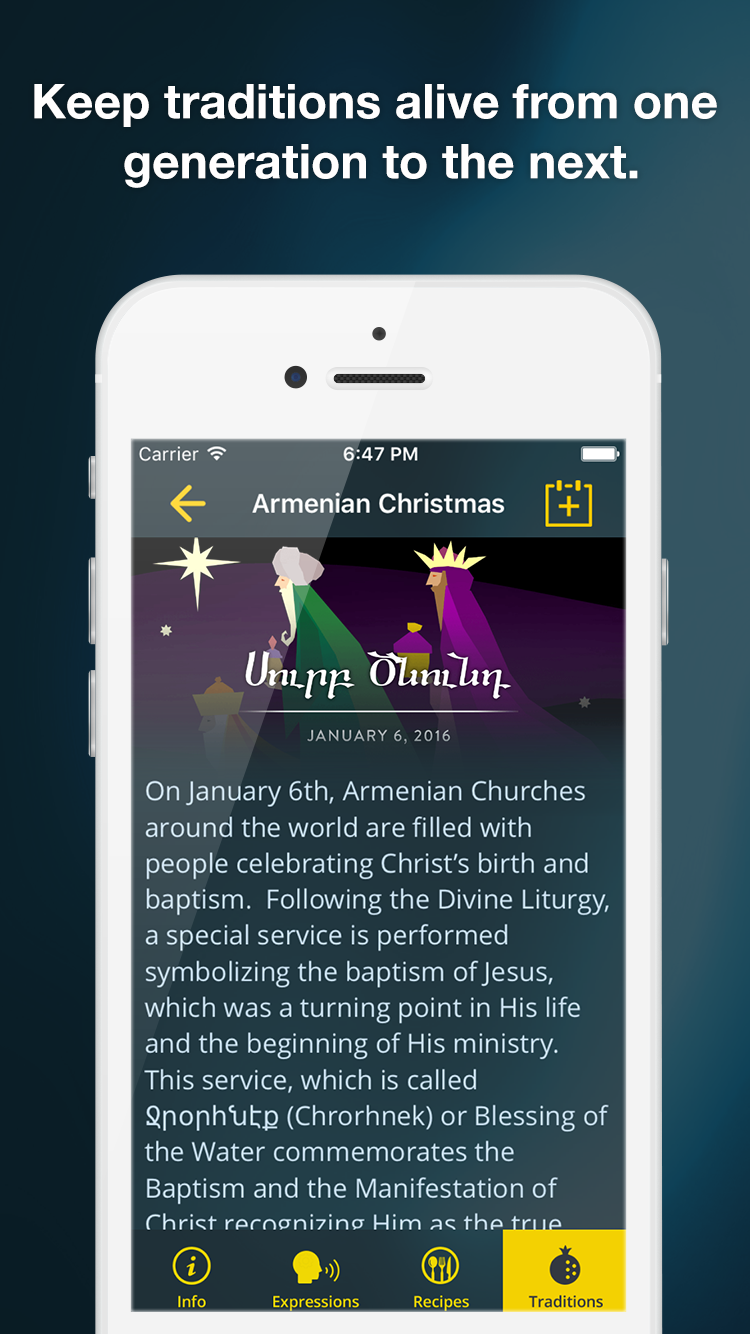 Armenian Holidays & Traditions - Traditions Detail Page