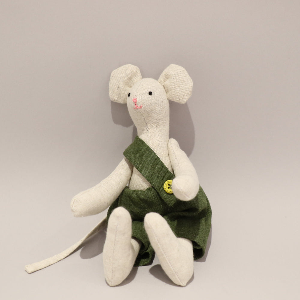 Hoosh | Handmade Stuffed Animals (Rabbit & Mice)