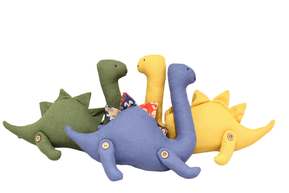 Hoosh | Handmade Stuffed Animals (Dinosaur)