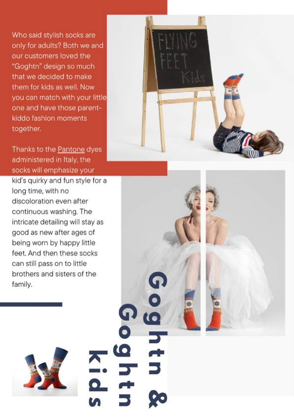 Flying Feet Designer Socks | Goghtn