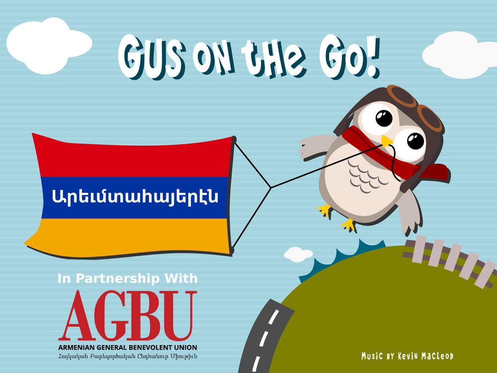 Gus on the Go: Western Armenian Language Learning App for Kids