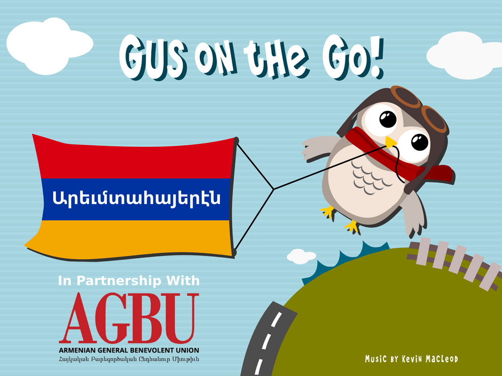 Gus on the Go: Western Armenian for Kids App - AGBU Bookstore