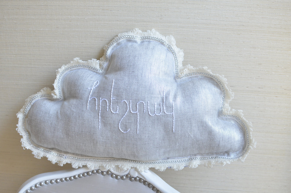 Armenian Embroidered Decorative 'Hereshtag' Pillow